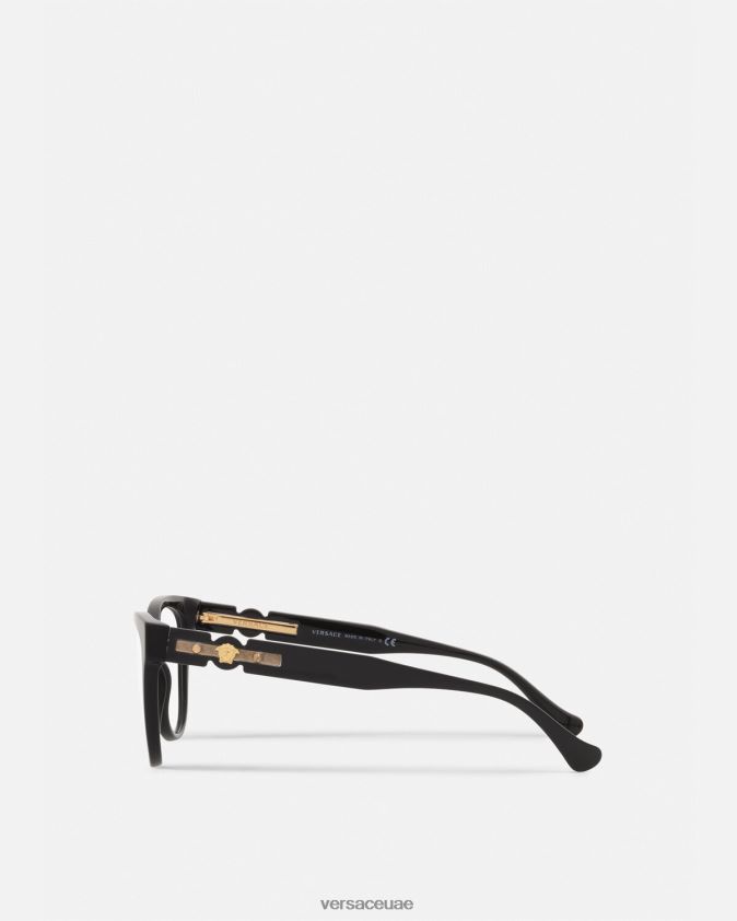 نحيف نظارات ميدوسا Versace أسود 0FVD2J709 مُكَمِّلات