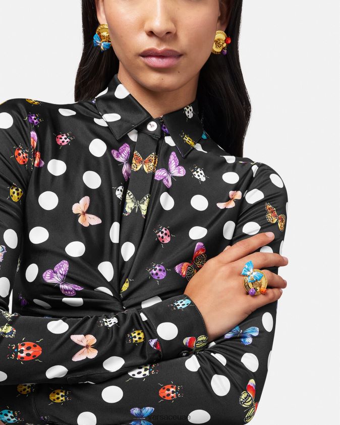 نحيف خاتم ميدوسا الفراشة Versace ذهب 0FVD2J712 مُكَمِّلات