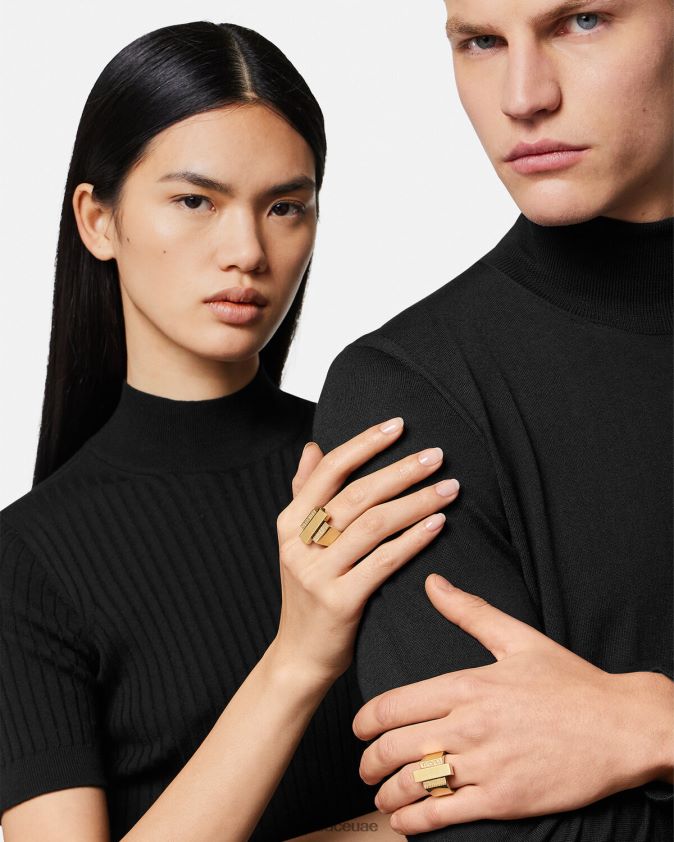 نحيف حلقة شعار اليونان Versace ذهب 0FVD2J722 مُكَمِّلات