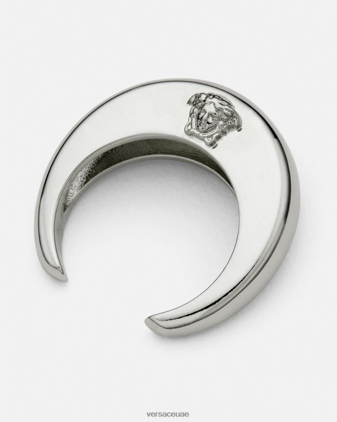 نحيف حلقة القمر المجرة Versace فضة 0FVD2J732 مُكَمِّلات
