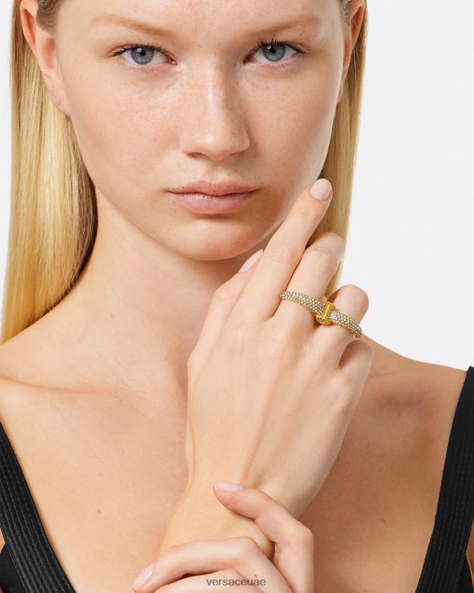 نحيف حلقات الكفة الكريستال المجرة Versace ذهب 0FVD2J734 مُكَمِّلات