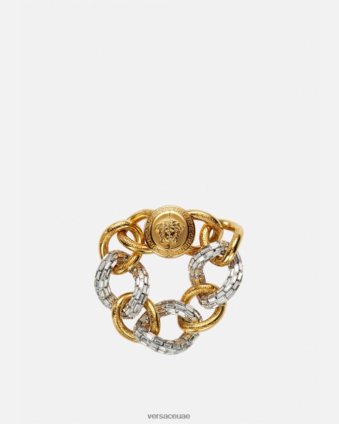 نحيف سوار سلسلة كريستال Versace ذهب 0FVD2J740 مُكَمِّلات