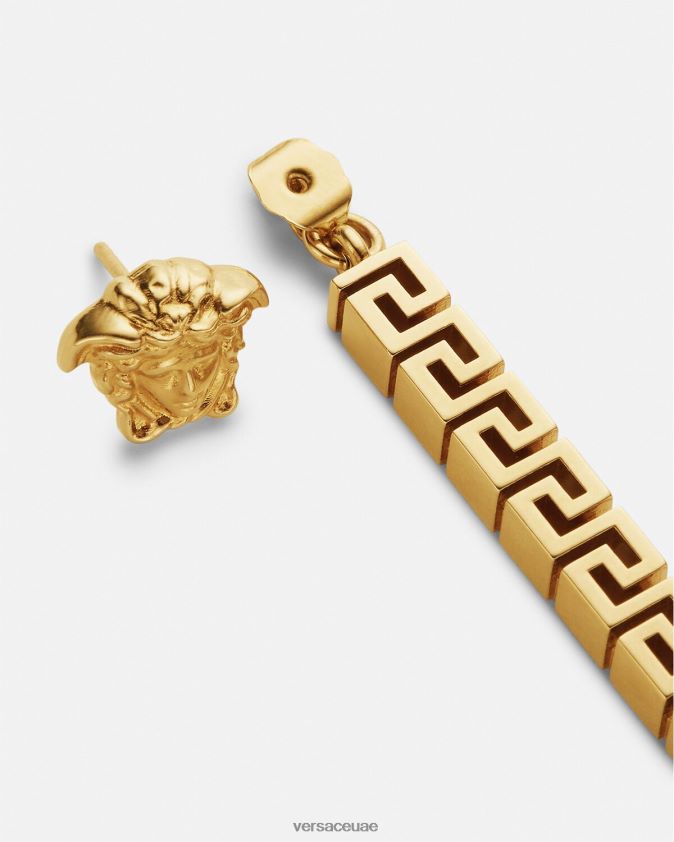 نحيف أقراط لا ميدوسا اليونانية المتدلية Versace ذهب 0FVD2J748 مُكَمِّلات