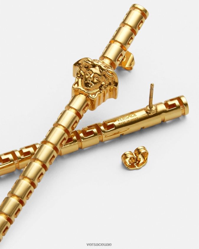 نحيف أقراط يونانية غير متماثلة Versace ذهب 0FVD2J750 مُكَمِّلات