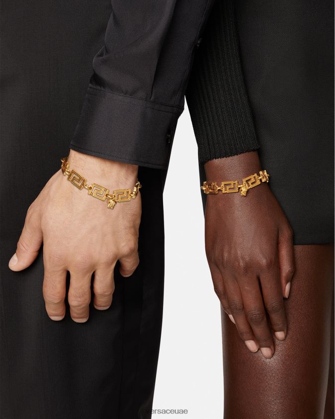 نحيف سوار اليونان Versace الذهب الدافئ 0FVD2J759 مُكَمِّلات