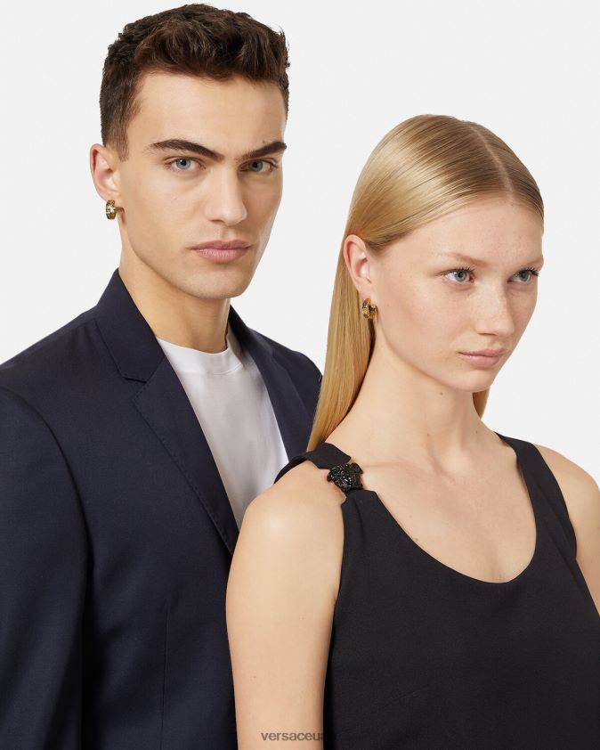 نحيف الأقراط اليونانية Versace ذهب 0FVD2J762 مُكَمِّلات