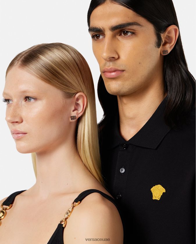 نحيف أقراط يونانية مرصعة Versace فضة 0FVD2J765 مُكَمِّلات