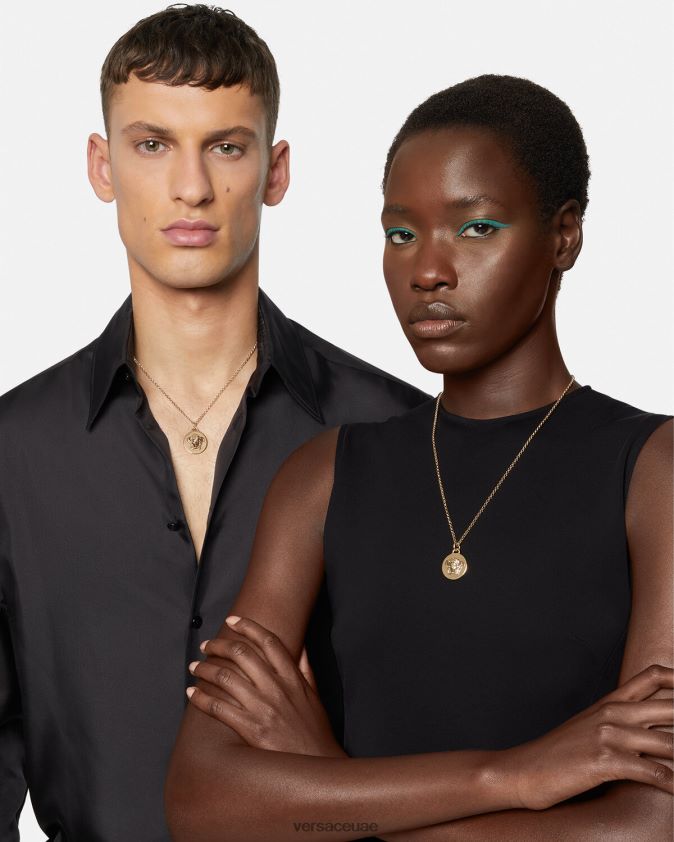 نحيف قلادة قلادة ميدوسا Versace ذهب 0FVD2J770 مُكَمِّلات