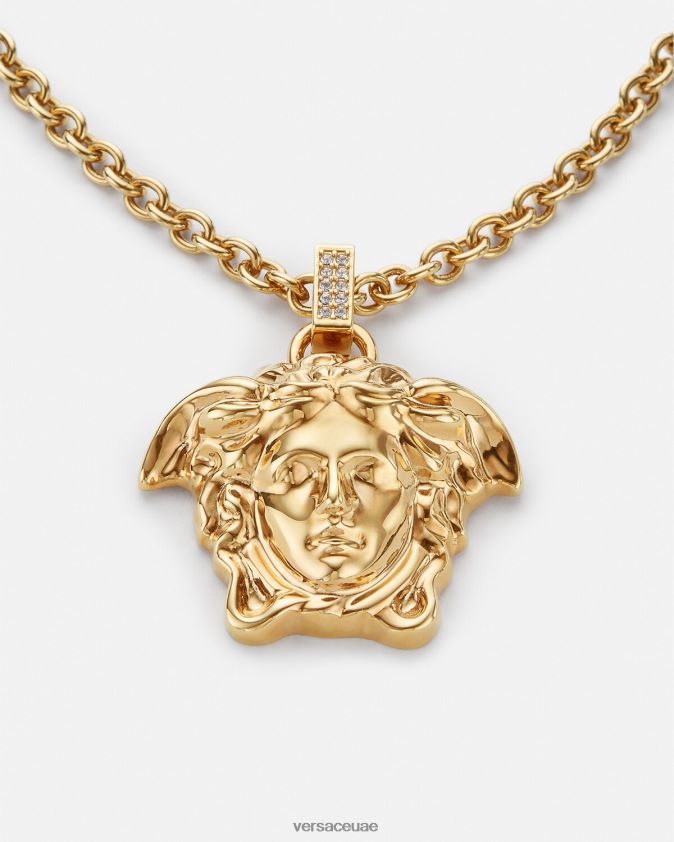 نحيف قلادة كريستال لا ميدوسا Versace ذهب 0FVD2J773 مُكَمِّلات