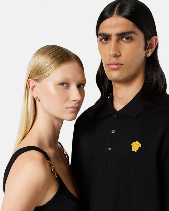 نحيف أقراط كريستال ميدوسا Versace ذهب 0FVD2J778 مُكَمِّلات