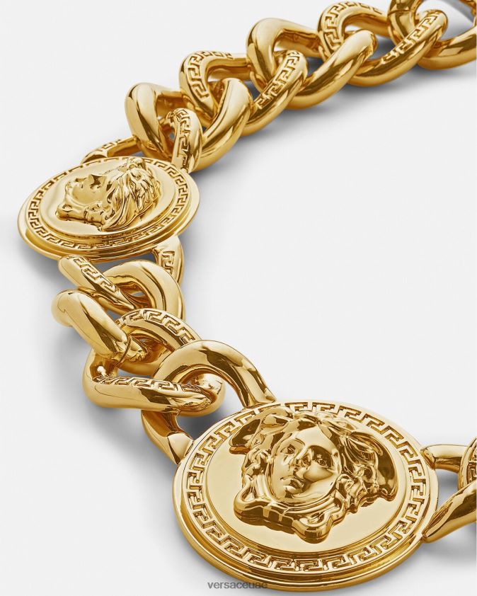 نحيف قلادة سلسلة ميدوسا Versace ذهب 0FVD2J784 مُكَمِّلات