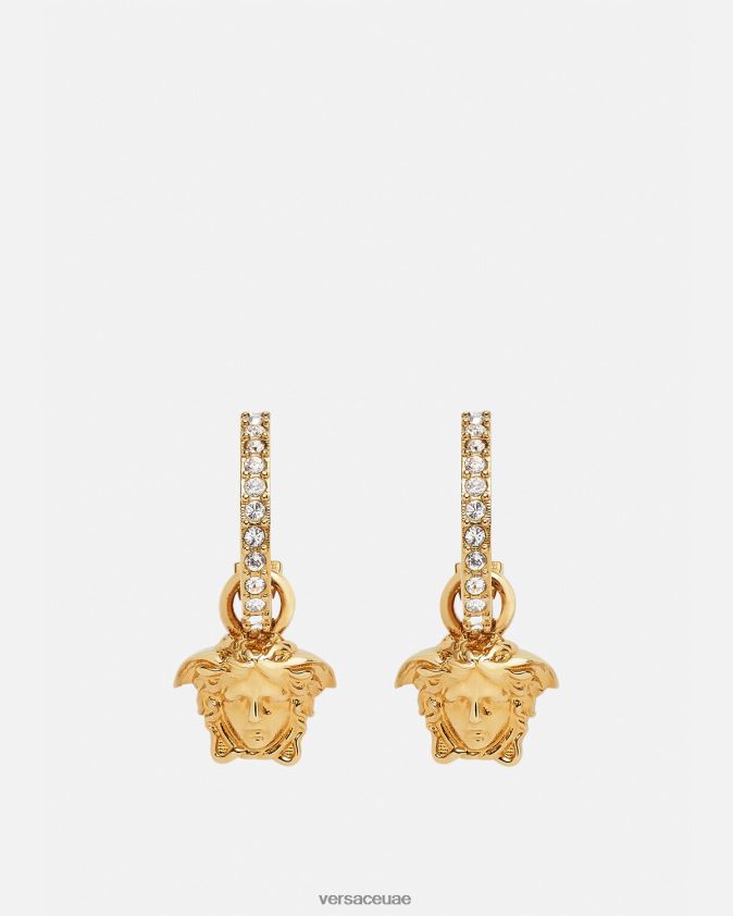 نحيف أقراط كريستال لا ميدوسا Versace ذهب 0FVD2J788 مُكَمِّلات