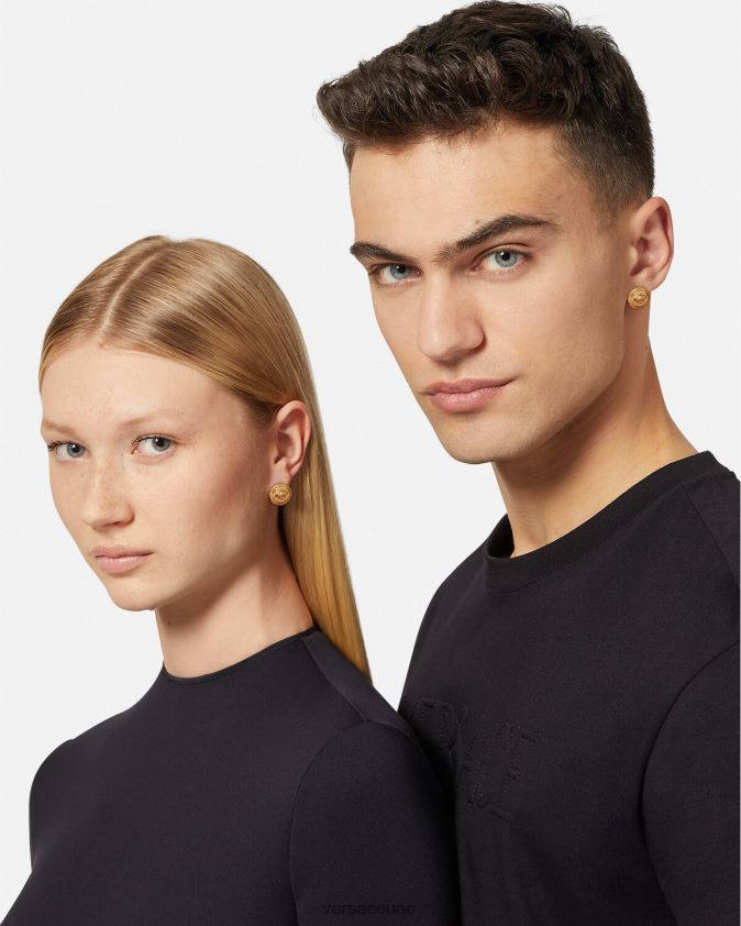 نحيف أقراط تحية Versace تحية الذهب 0FVD2J793 مُكَمِّلات