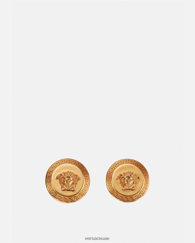 نحيف تحية ميدوسا أقراط Versace تحية الذهب 0FVD2J794 مُكَمِّلات