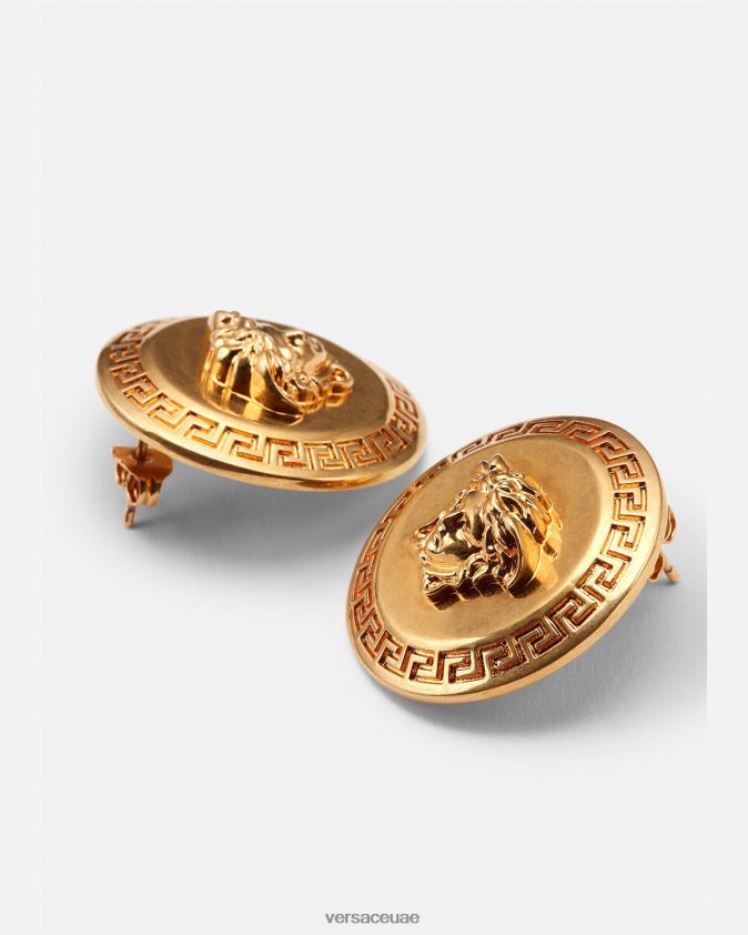 نحيف تحية ميدوسا أقراط Versace تحية الذهب 0FVD2J794 مُكَمِّلات
