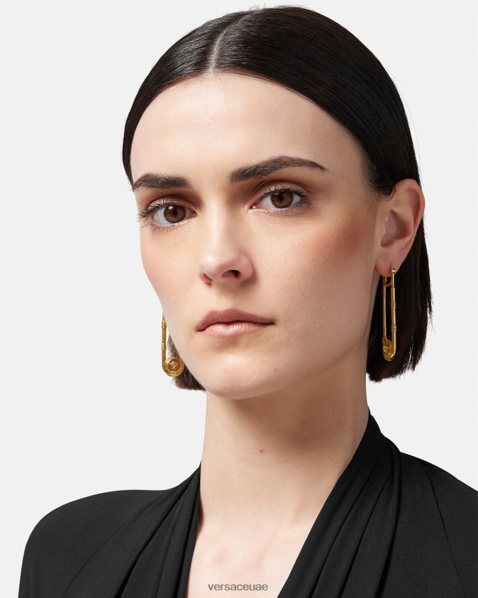 نحيف أقراط دبوس الأمان Versace ذهب 0FVD2J798 مُكَمِّلات