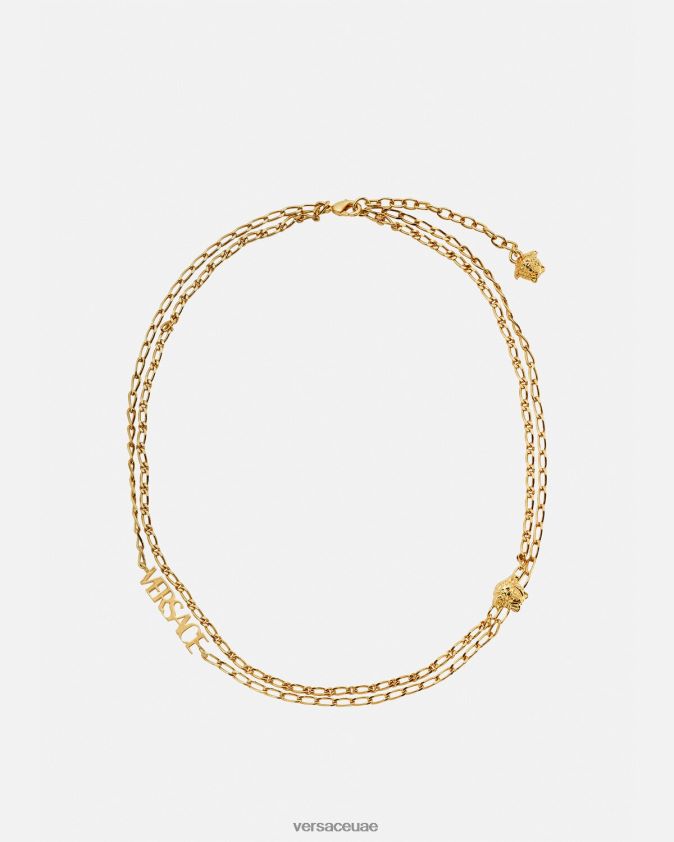 نحيف قلادة شعار ميدوسا Versace ذهب 0FVD2J800 مُكَمِّلات