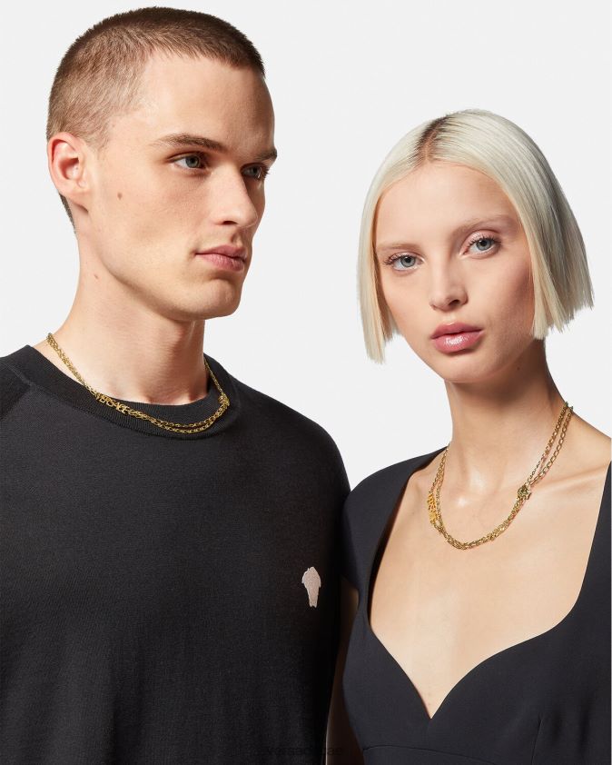 نحيف قلادة شعار ميدوسا Versace ذهب 0FVD2J800 مُكَمِّلات
