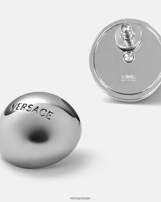 نحيف أقراط البلاط المجال Versace فضة 0FVD2J808 مُكَمِّلات