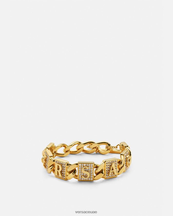 نحيف سوار بلاط الكريستال Versace ذهب 0FVD2J811 مُكَمِّلات