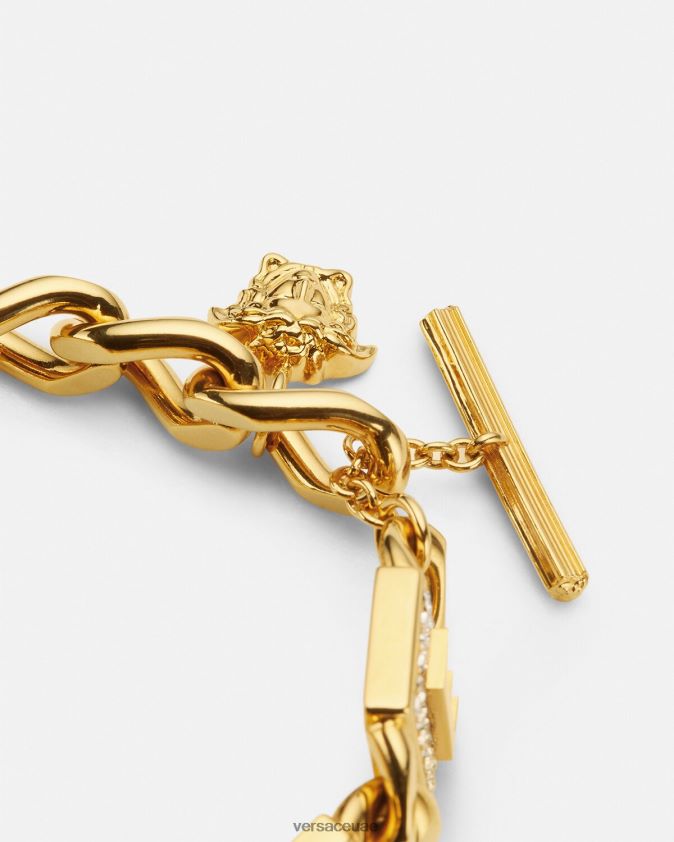 نحيف سوار بلاط الكريستال Versace ذهب 0FVD2J811 مُكَمِّلات