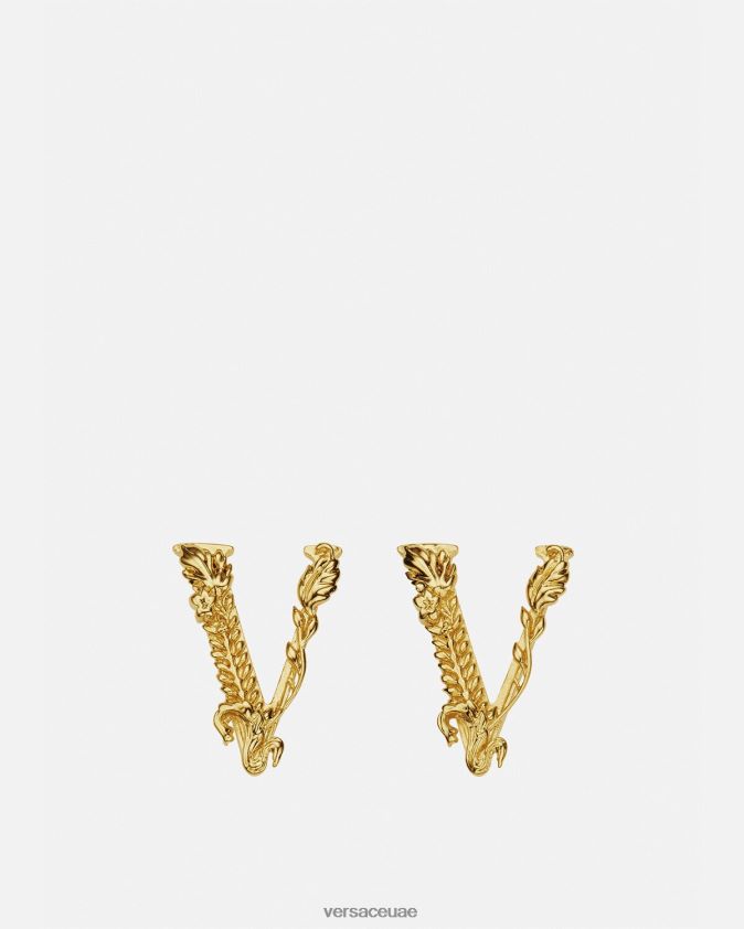 نحيف أقراط فيرتوس Versace ذهب 0FVD2J813 مُكَمِّلات