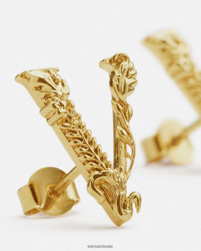 نحيف أقراط فيرتوس Versace ذهب 0FVD2J813 مُكَمِّلات