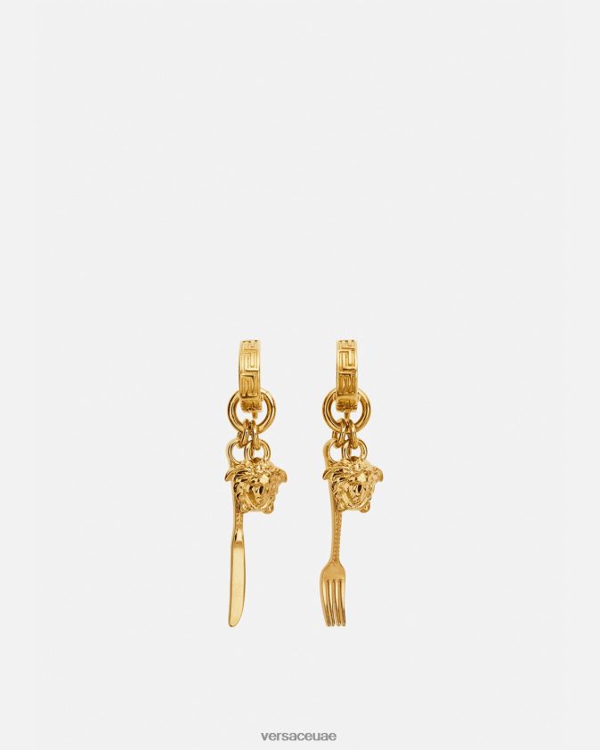 نحيف أقراط ميدوسا لأدوات المائدة Versace ذهب 0FVD2J819 مُكَمِّلات
