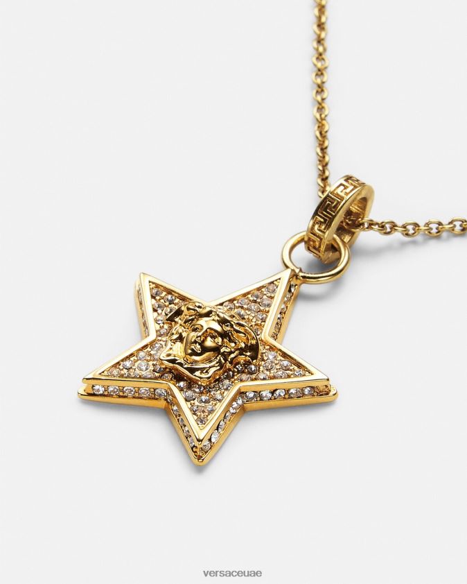 نحيف قلادة المجرة الكريستال Versace ذهب 0FVD2J822 مُكَمِّلات