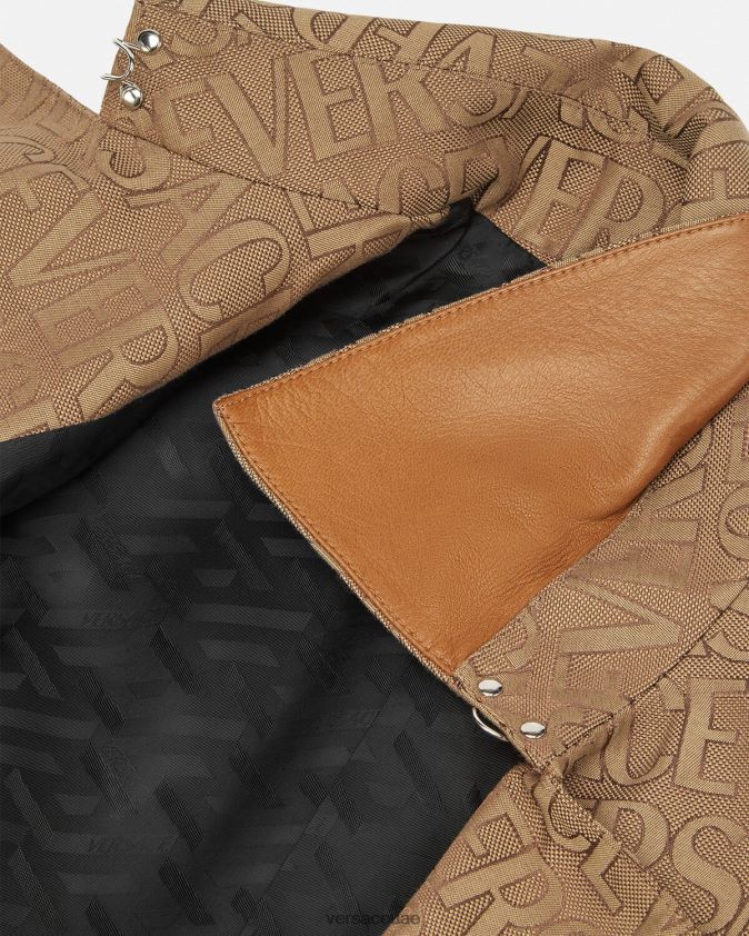 نحيف انحاء معطفا خندق Versace مطبعة 0FVD2J82 ملابس