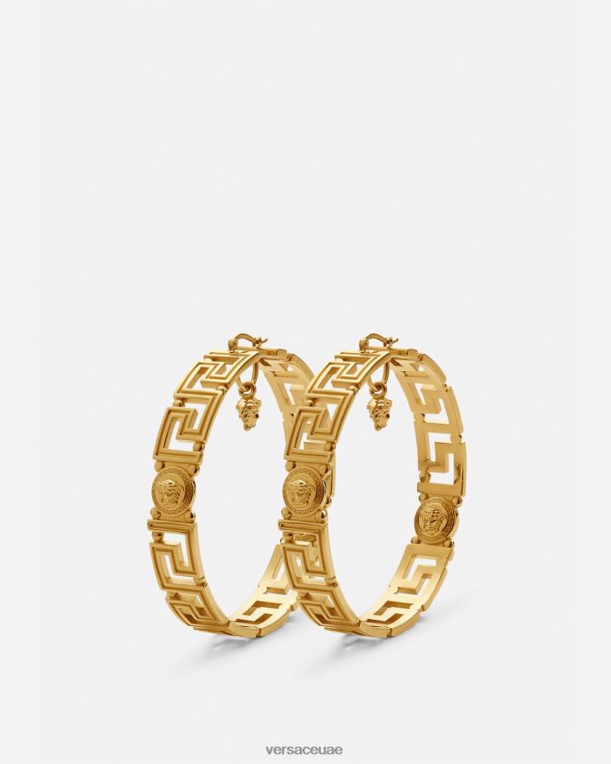 نحيف أقراط ميدوسا اليونانية Versace ذهب 0FVD2J832 مُكَمِّلات