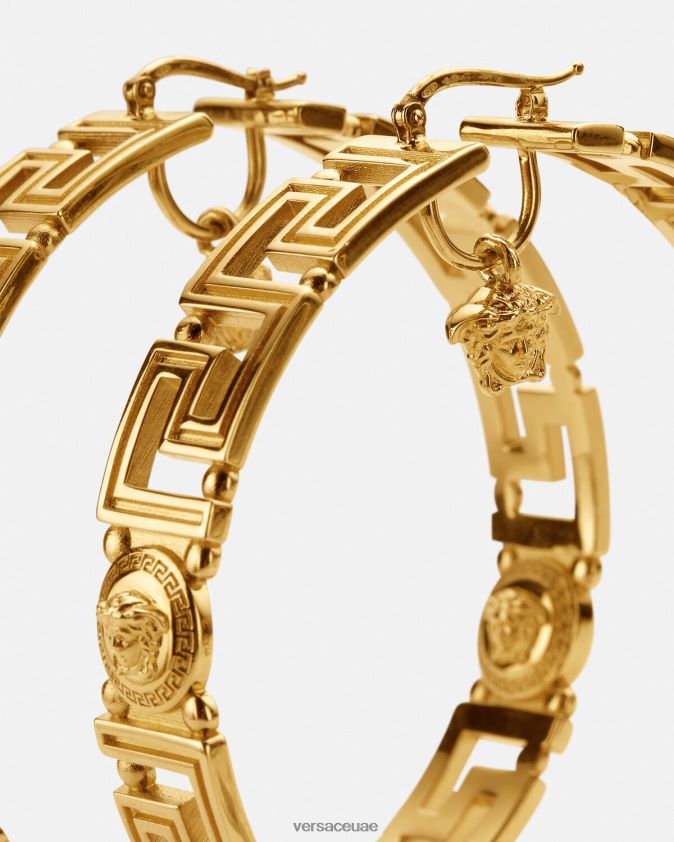 نحيف أقراط ميدوسا اليونانية Versace ذهب 0FVD2J832 مُكَمِّلات