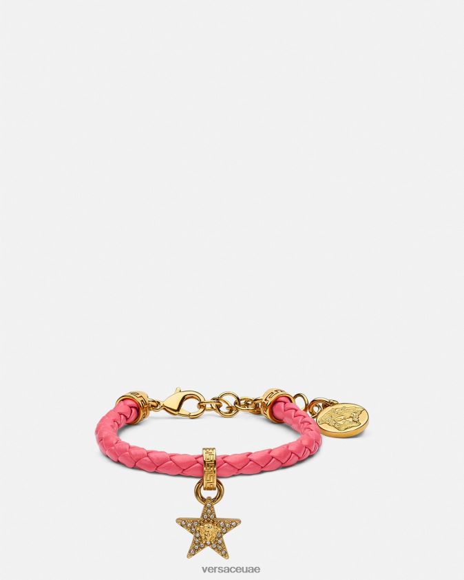 نحيف سوار جلد جالاكسي Versace لون القرنفل 0FVD2J842 مُكَمِّلات