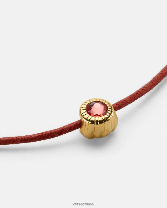 نحيف قلادة الحبل ميدوسا الكريستال Versace الذهب الأحمر 0FVD2J843 مُكَمِّلات