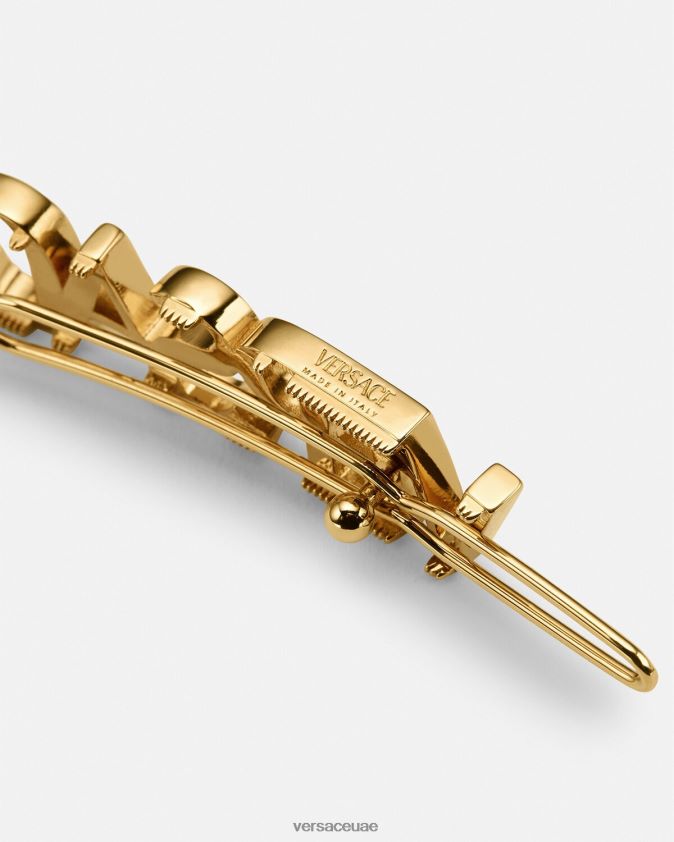 نحيف مقطع شعر على اليمين بشعار Versace ذهب 0FVD2J848 مُكَمِّلات