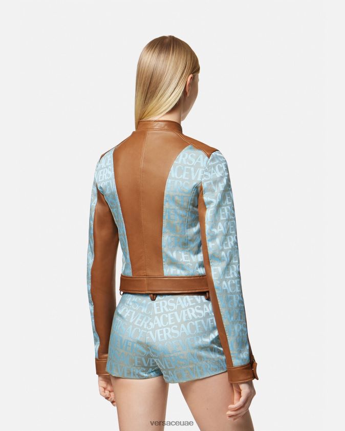 نحيف كل انحاء سترة Versace مطبعة 0FVD2J84 ملابس