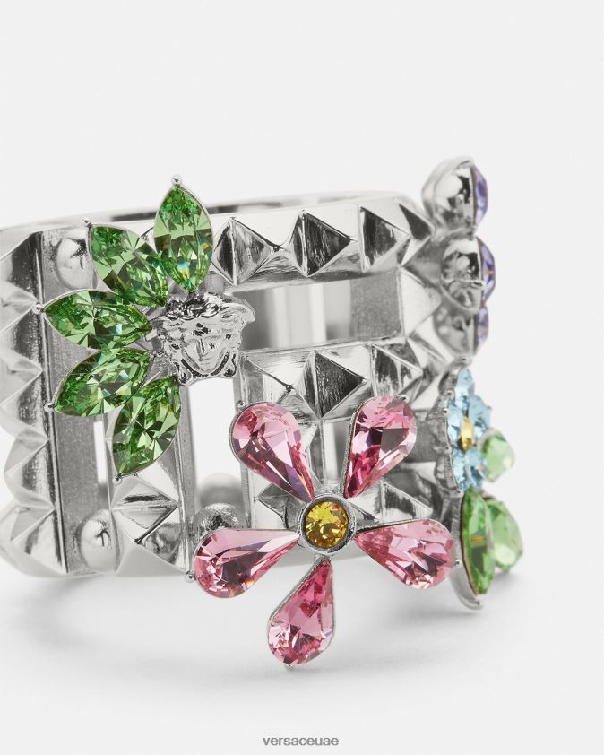 نحيف خاتم ازهار كريستال Versace فضة 0FVD2J850 مُكَمِّلات