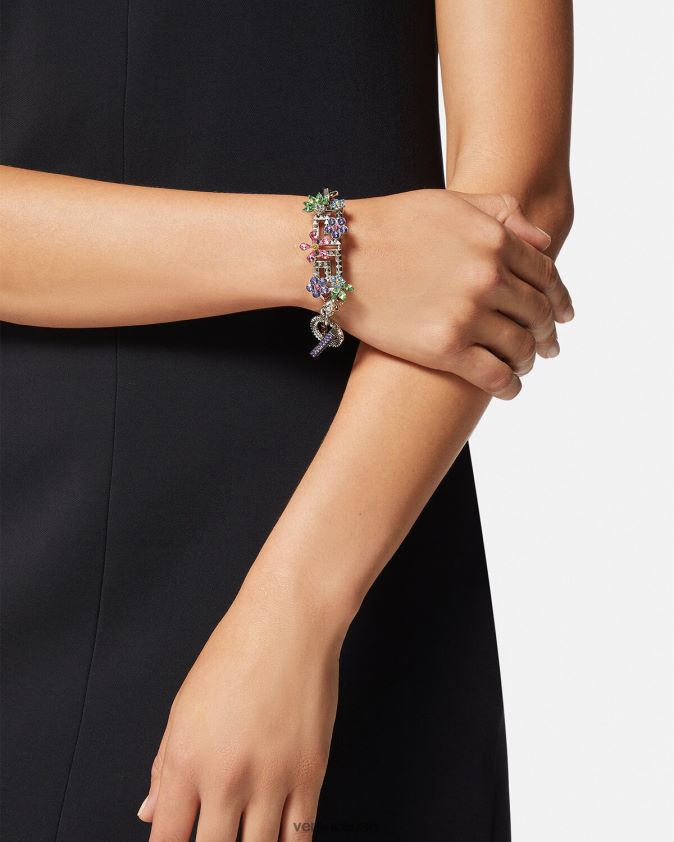 نحيف سوار بلوم كريستال Versace فضة 0FVD2J851 مُكَمِّلات