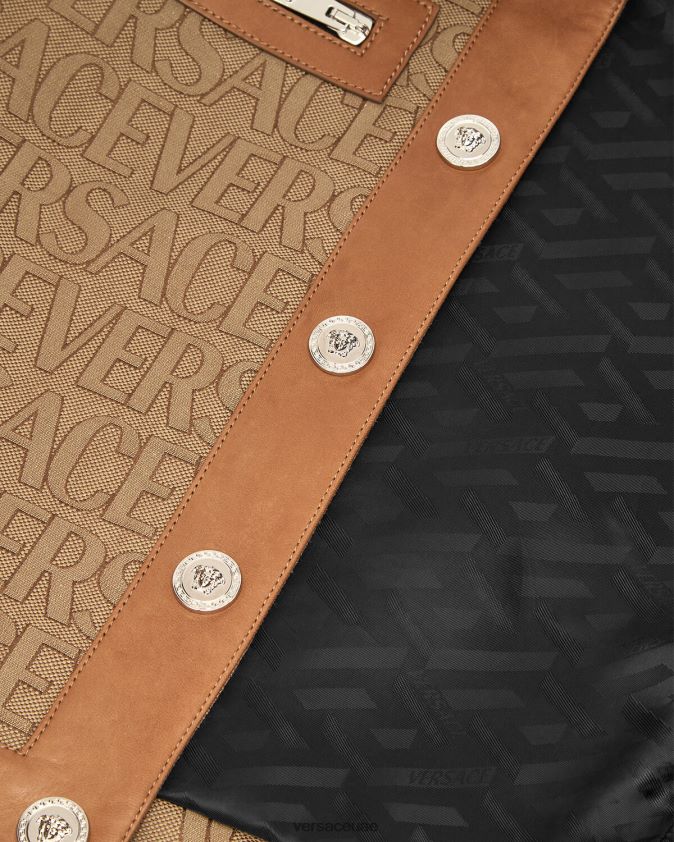 نحيف كل انحاء سترة بلوسون Versace مطبعة 0FVD2J85 ملابس