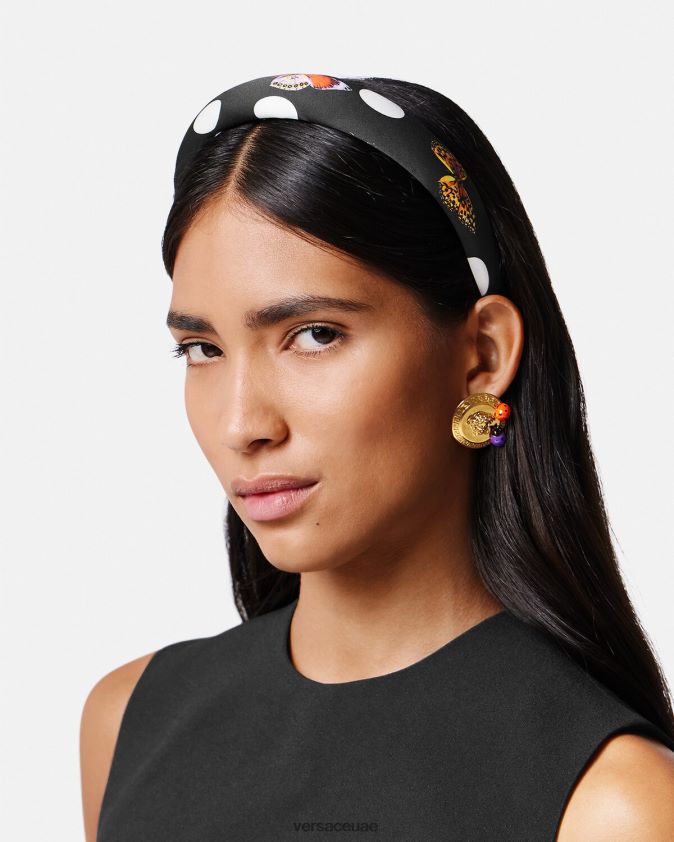 نحيف عقال الفراشات Versace أسود 0FVD2J860 مُكَمِّلات