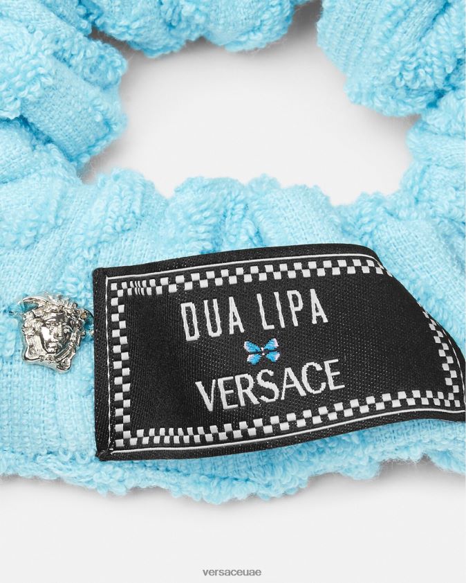 نحيف منشفة ربطات عنق على جميع أنحاء العالم Versace أزرق فاتح 0FVD2J867 مُكَمِّلات