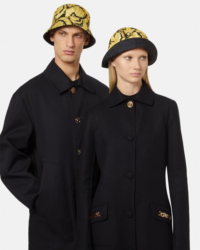 نحيف قبعة دلو الباروك Versace مطبعة 0FVD2J873 مُكَمِّلات