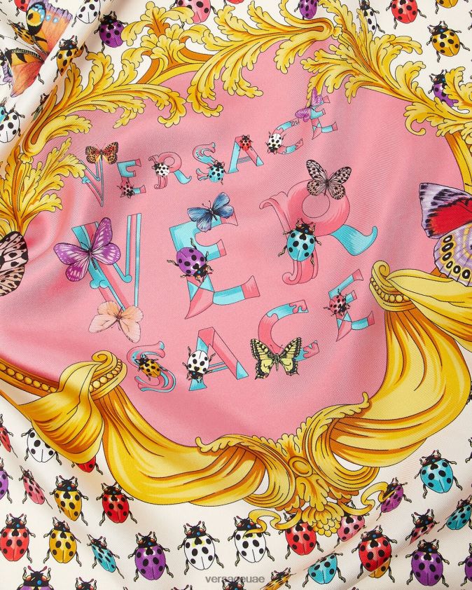نحيف الفراشات فولارد حرير كبير Versace مطبعة 0FVD2J889 مُكَمِّلات