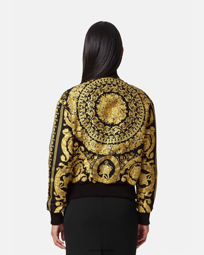 نحيف سترة باروكو بومبر ذات وجهين Versace مطبعة 0FVD2J88 ملابس