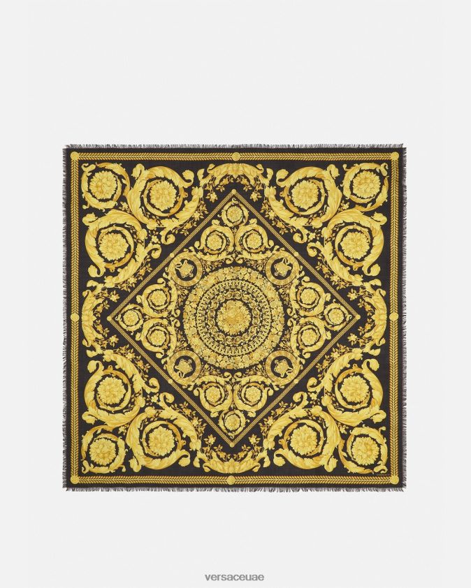 نحيف شال من مزيج الكشمير الباروكي Versace مطبعة 0FVD2J900 مُكَمِّلات