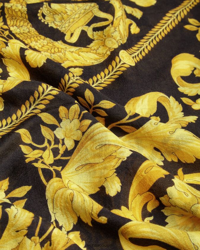 نحيف شال من مزيج الكشمير الباروكي Versace مطبعة 0FVD2J900 مُكَمِّلات