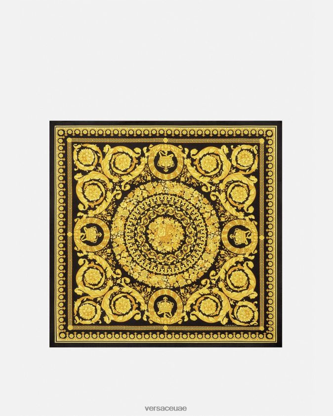 نحيف باروكو فولارد حريري كبير Versace مطبعة 0FVD2J902 مُكَمِّلات