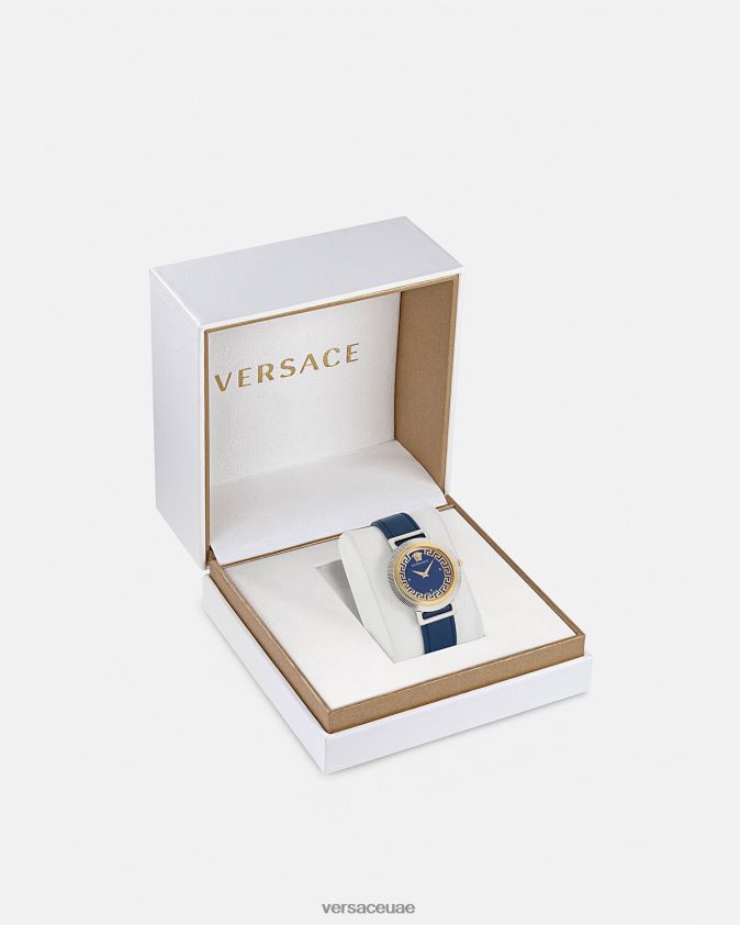 نحيف ساعة يونانية أنيقة Versace أزرق 0FVD2J961 مُكَمِّلات