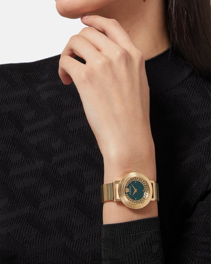 نحيف ساعة يونانية أنيقة Versace ذهب 0FVD2J972 مُكَمِّلات