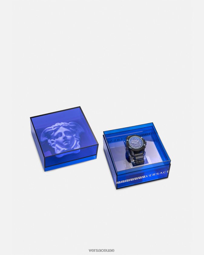 نحيف أيقونة الساعة النشطة Versace رمادي 0FVD2J977 مُكَمِّلات